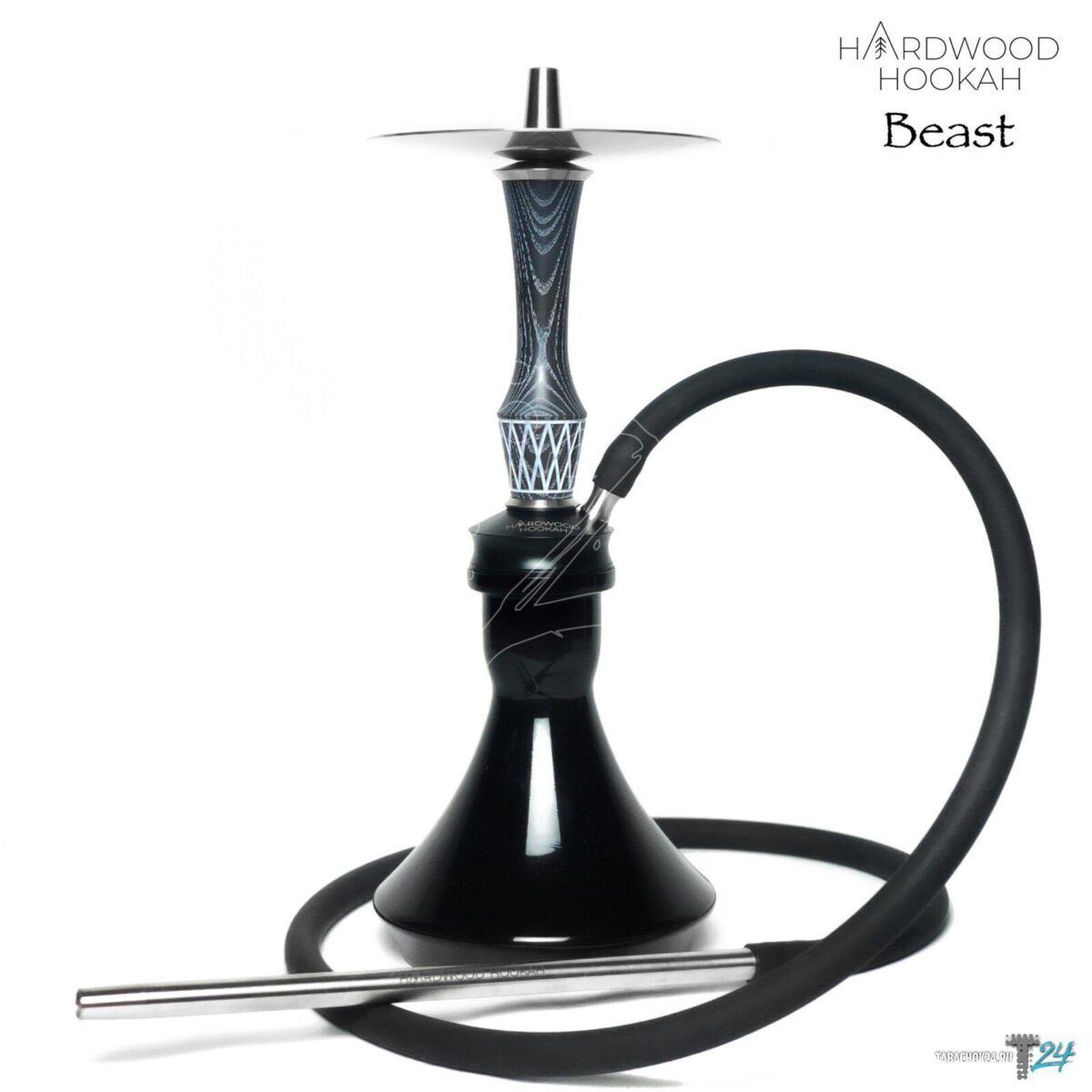 Hardwood Hookah / Кальян Hardwood Hookah Beast Deep Black (черная колба) на Бест Хука !