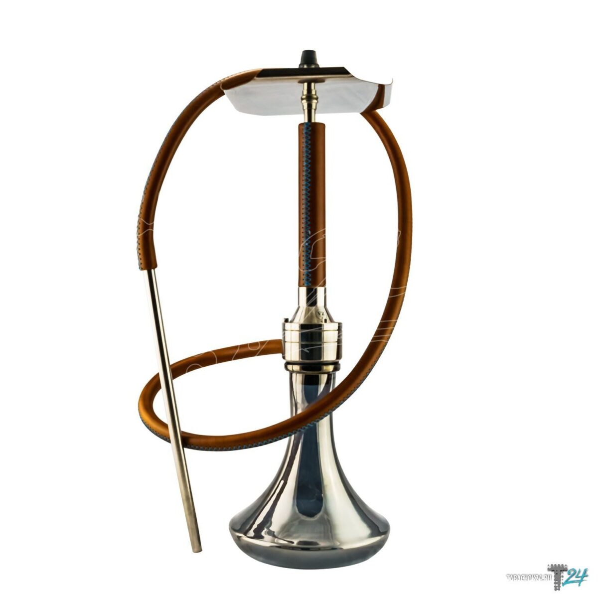 VZ Hookah / Кальян VZ Pandora with Leather коричневый (без колбы) на Бест Хука !