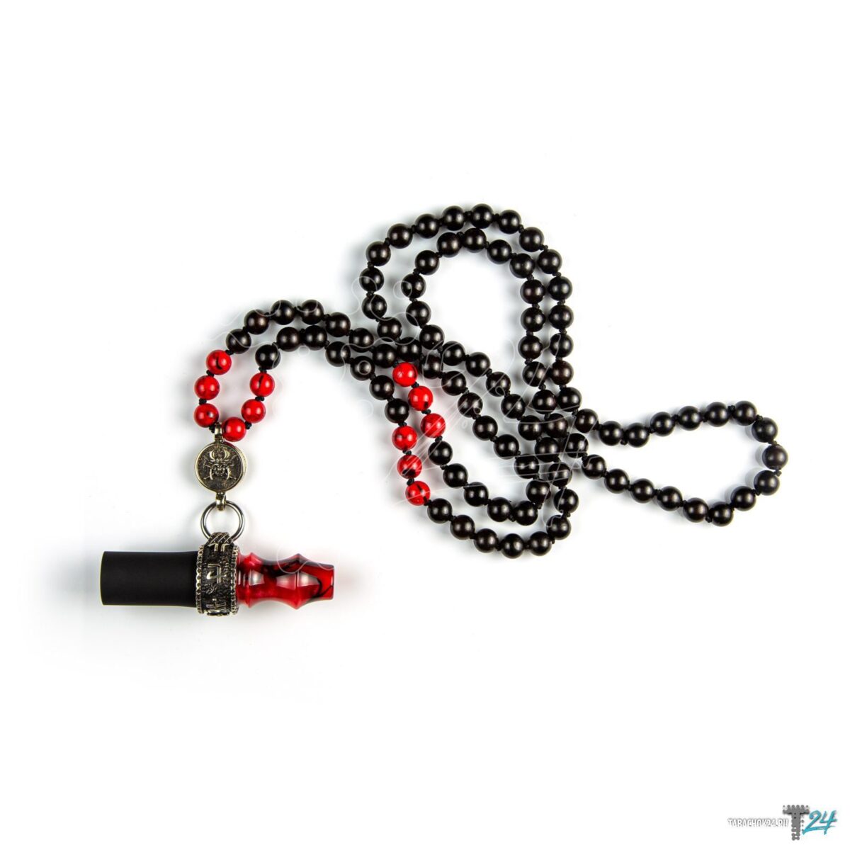 / Мундштук персональный Japona hookah Samurai (beads) красно-чёрный на Бест Хука !