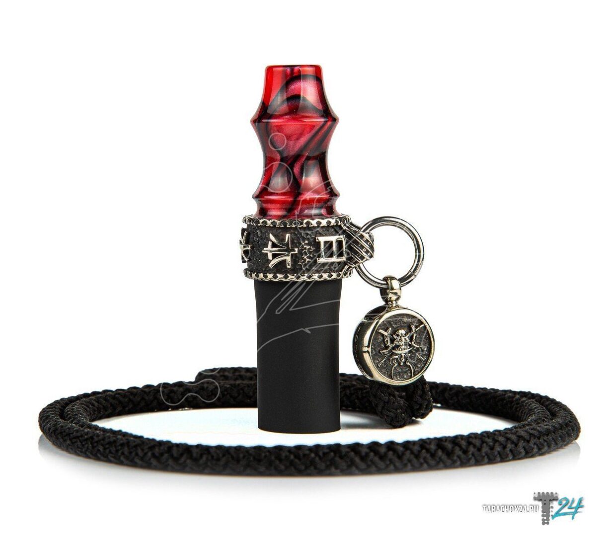 / Мундштук персональный Japona hookah Samurai (cord) красно-чёрный на Бест Хука !