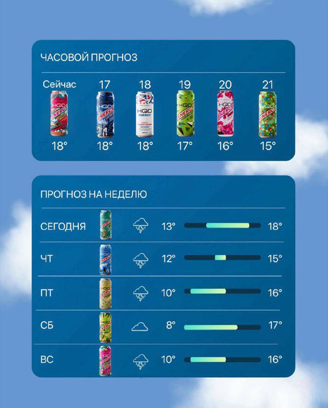 Погода за окном не радует, но у HQD ENERGY другие планы Каждый вкус напи... 1 на Бест Хука... / Погода за окном не радует, но у HQD ENERGY другие планы Каждый вкус напи... на Бест Хука !